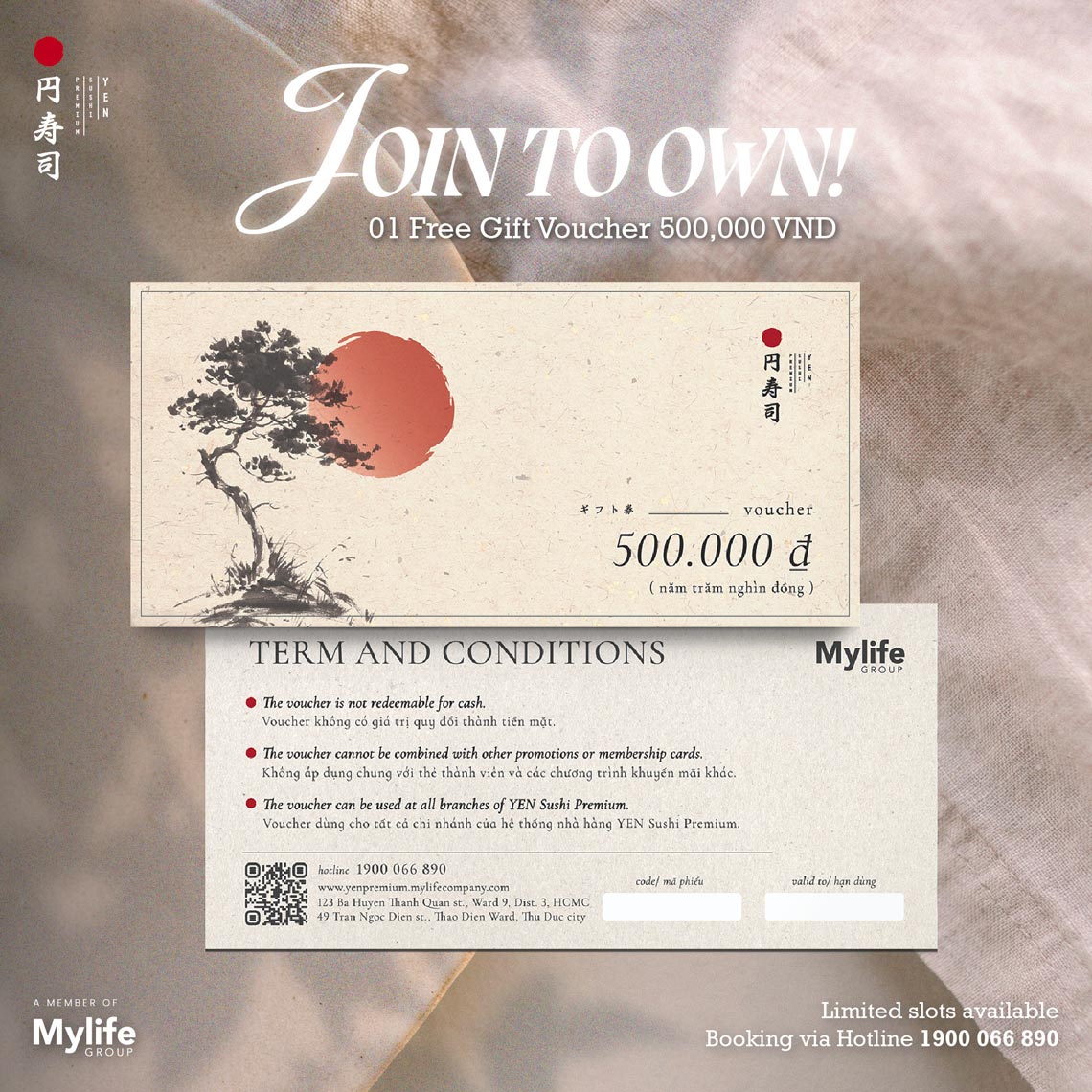 JOIN TO OWN