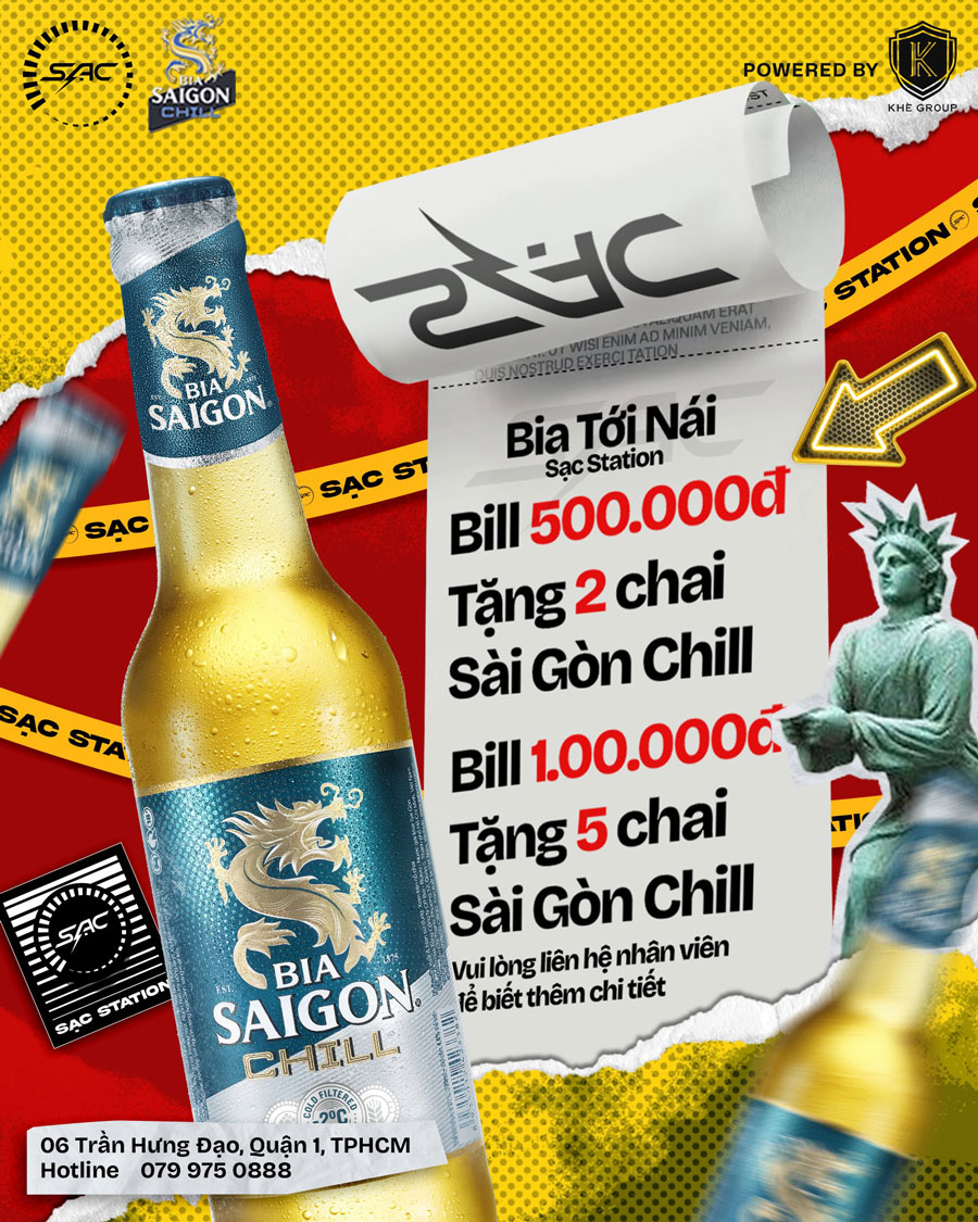 CHILL BIA TỚI NÁI
