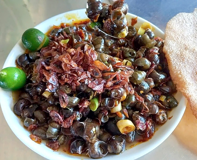 Ốc Vặn Hút Xào Cay
