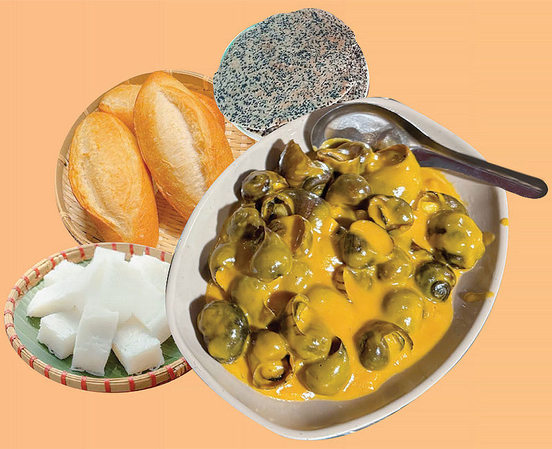 Ốc mix sốt sữa dừa (Mix sốt phô mai bỏ lò +20K)