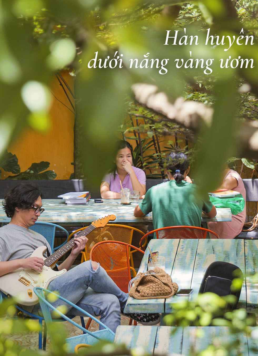 Hàn huyên dưới nắng vàng ươm