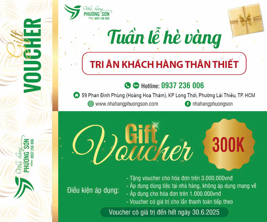 GIFT VOUCHER 300K