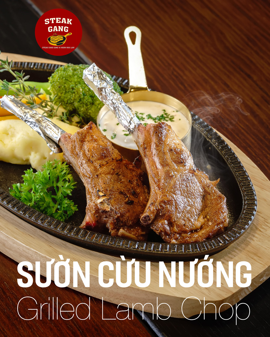 SƯỜN CỪU NƯỚNG