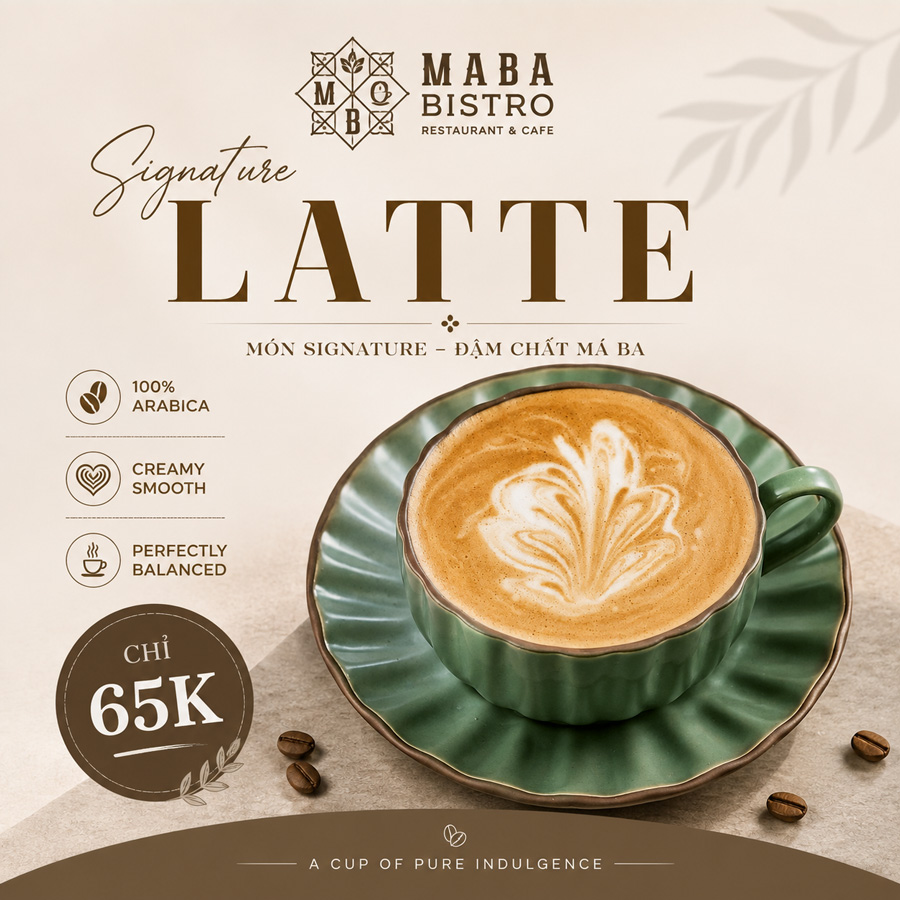 CÀ PHÊ LATTE
