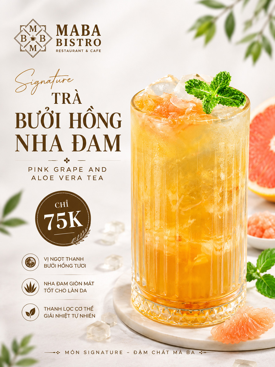 TRÀ BƯỞI HỒNG NHA ĐAM