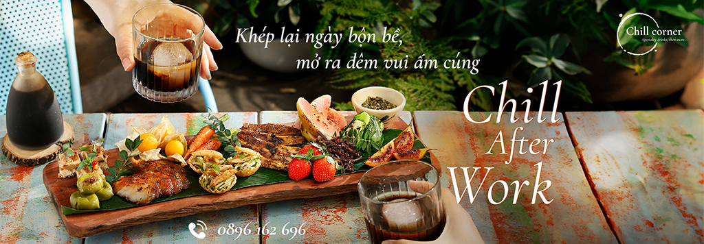 Chill Corner menu